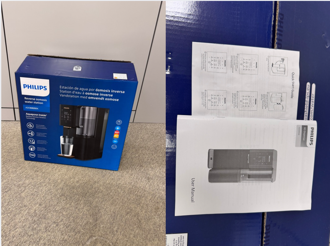 Philips ADD6920BK – opakowanie i instrukcja obsługi