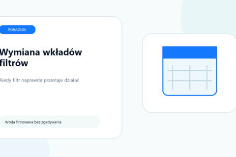 Jak często wymieniać wkłady w filtrach do wody