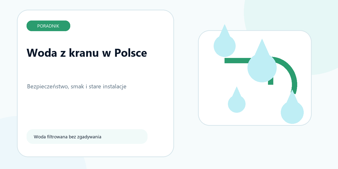 Woda z kranu w Polsce